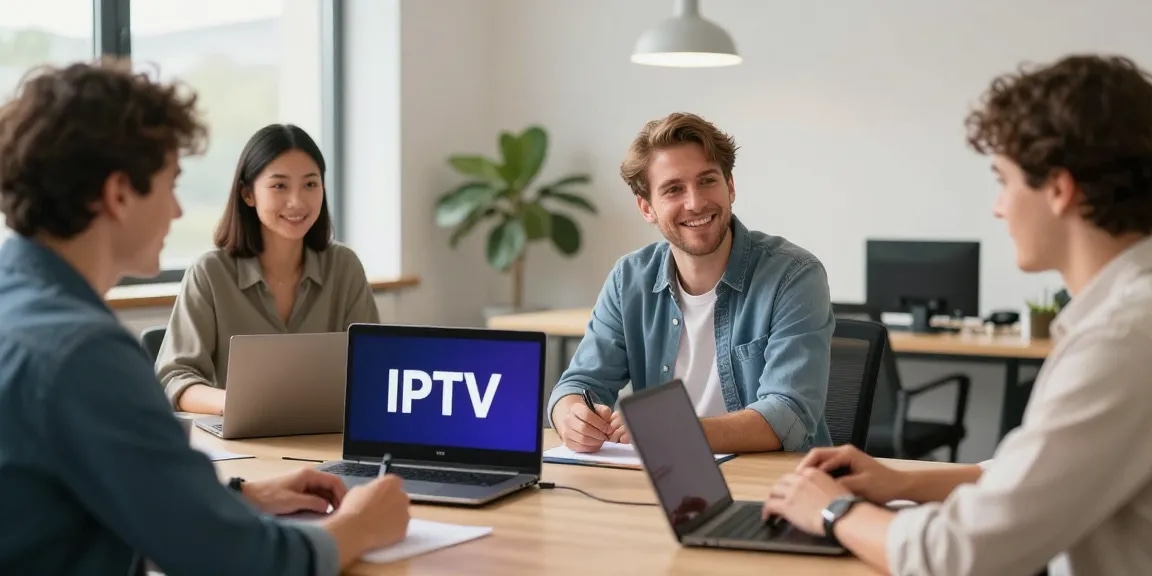 IPTV reseller UK team at work, showcasing trusted local services and professional support.