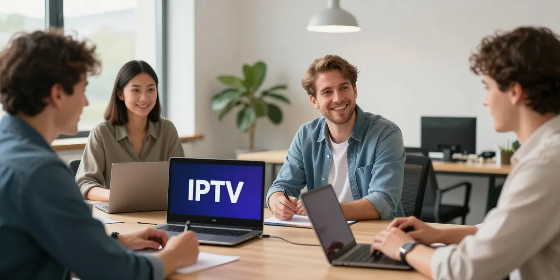 IPTV reseller UK team at work, showcasing trusted local services and professional support.