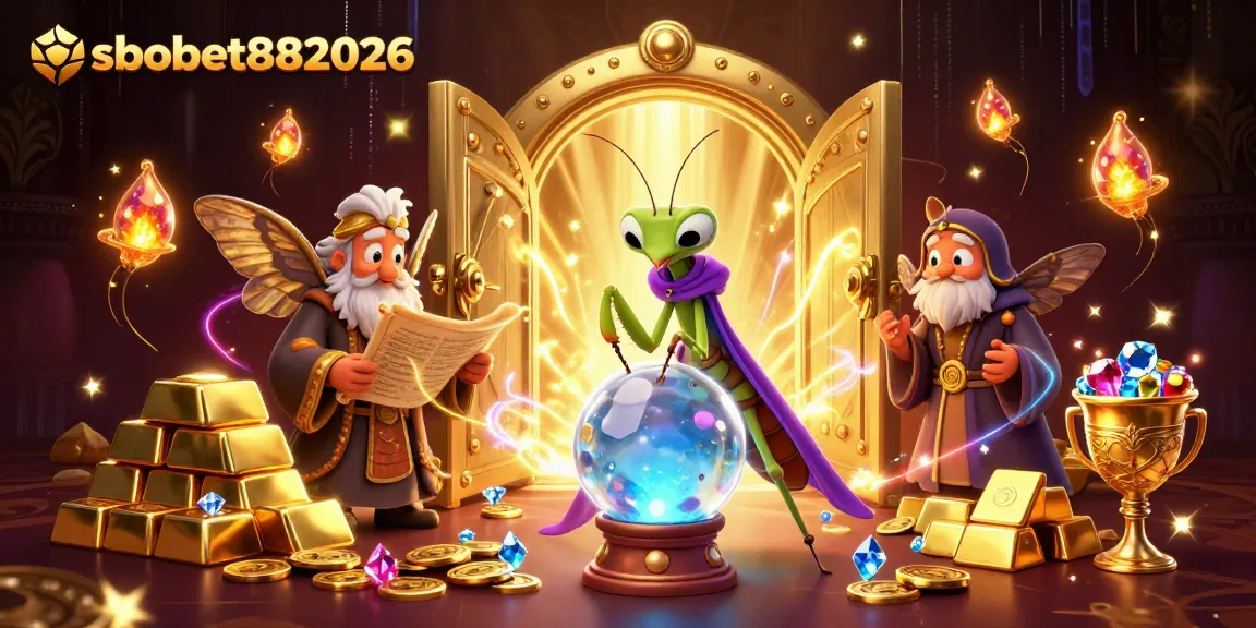 Experience thrilling action with sbobet882026 as the fortune teller unveils riches in a mystical casino.