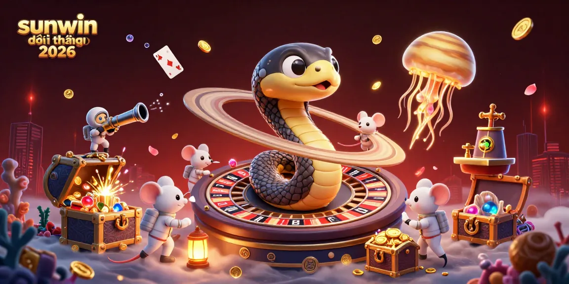 Experience thrilling bets in the universe of sunwin đổi thưởng 2026 with cosmic characters and vibrant casino action.